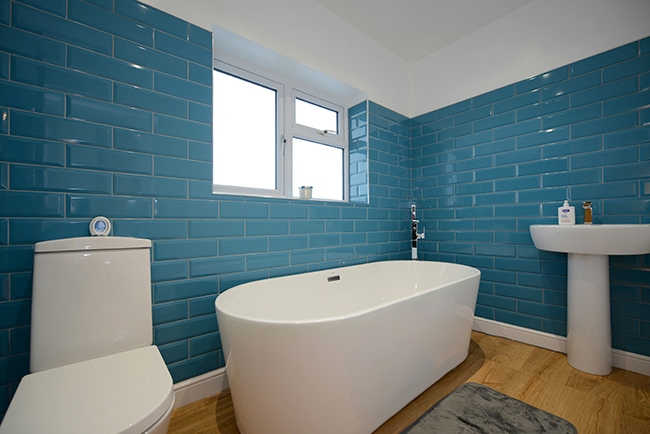 bathroom after