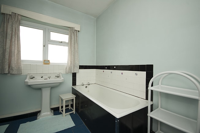 bathroom before