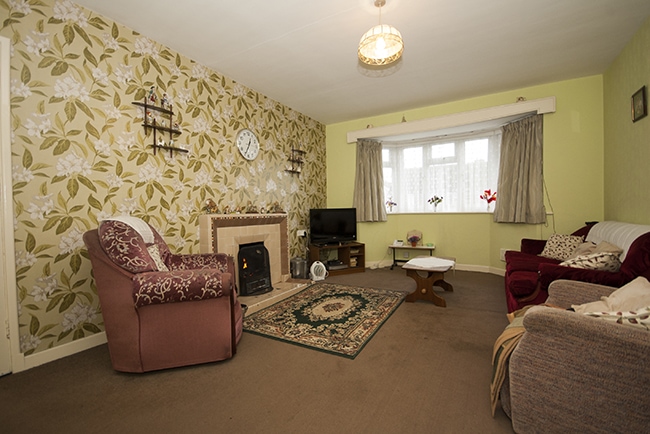 living room before